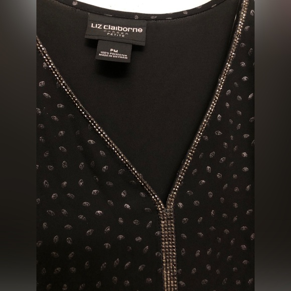 Liz Claiborne Top / Formal Blouse  PM - Picture 3 of 5